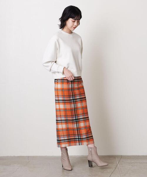 UNITED ARROWS(ユナイテッドアローズ)の「UWSC スウェット プルオーバー †(スウェット・レディース・グレー/オフホワイト/ケリー・FREE)」の12枚目の写真