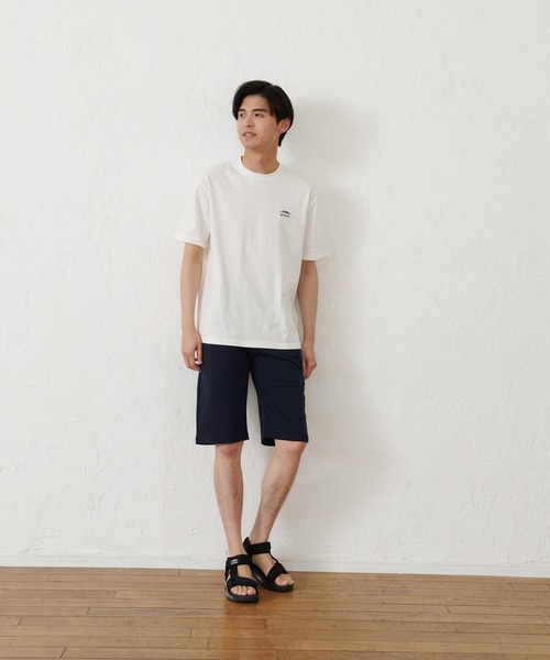 OUTDOOR PRODUCTS（アウトドアプロダクツ）の「【OUTDOOR PRODUCTS】USAコットン ヘビーウェイトグラフィックバックプリントTシャツ/ワンポイントブランドロゴ（Tシャツ/カットソー・メンズ・ホワイト/ネイビー/カーキ/ブラック/ベージュ/ホワイト系その他・X-LARGE/MEDIUM/LARGE）」の8枚目の写真