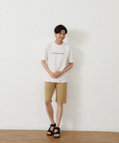 OUTDOOR PRODUCTS（アウトドアプロダクツ）の「【OUTDOOR PRODUCTS】USAコットン ヘビーウェイトグラフィックバックプリントTシャツ/ワンポイントブランドロゴ（Tシャツ/カットソー・メンズ・ホワイト/ネイビー/カーキ/ブラック/ベージュ/ホワイト系その他・X-LARGE/MEDIUM/LARGE）」の14枚目の写真