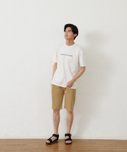OUTDOOR PRODUCTS（アウトドアプロダクツ）の「【OUTDOOR PRODUCTS】USAコットン ヘビーウェイトグラフィックバックプリントTシャツ/ワンポイントブランドロゴ（Tシャツ/カットソー・メンズ・ホワイト/ネイビー/カーキ/ブラック/ベージュ/ホワイト系その他・X-LARGE/MEDIUM/LARGE）」の15枚目の写真