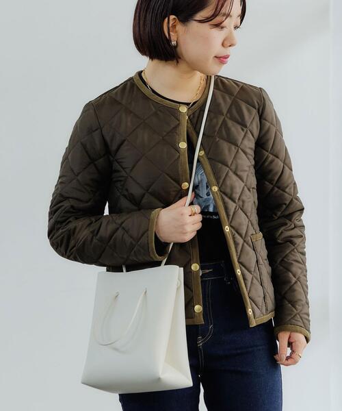 green label relaxing（グリーンレーベルリラクシング）の「MINI SHPG 2WAY バッグ（ショルダーバッグ・レディース・ブラック/ベージュ/オフホワイト/ピンク/ワインレッド・FREE）」の2枚目の写真