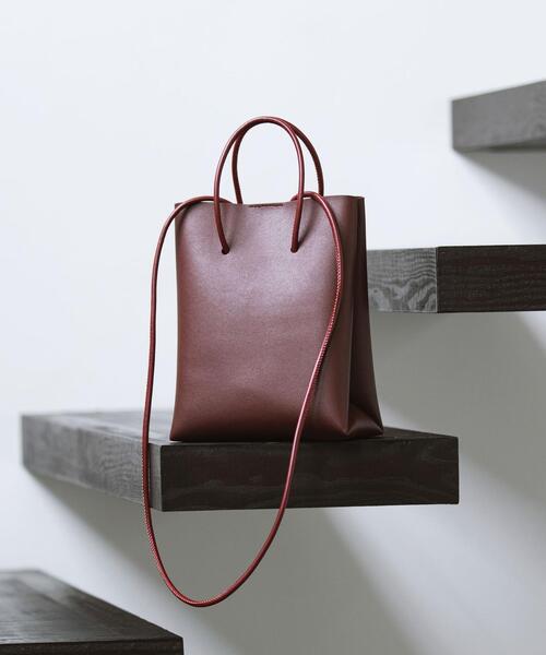 green label relaxing（グリーンレーベルリラクシング）の「MINI SHPG 2WAY バッグ（ショルダーバッグ・レディース・ブラック/ベージュ/オフホワイト/ピンク/ワインレッド・FREE）」の5枚目の写真