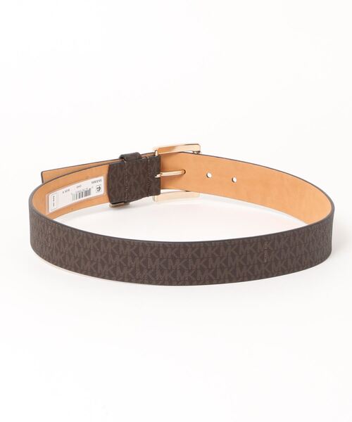 MICHAEL KORS（マイケルコース）の「"MICHAEL KORS" MICHAEL KORS Hamilton Lock Monogram Belt【Wo】【it】（ベルト・レディース・ブラウン・SMALL/MEDIUM/LARGE）」の2枚目の写真
