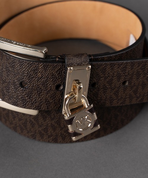 MICHAEL KORS（マイケルコース）の「"MICHAEL KORS" MICHAEL KORS Hamilton Lock Monogram Belt【Wo】【it】（ベルト・レディース・ブラウン・SMALL/MEDIUM/LARGE）」の7枚目の写真