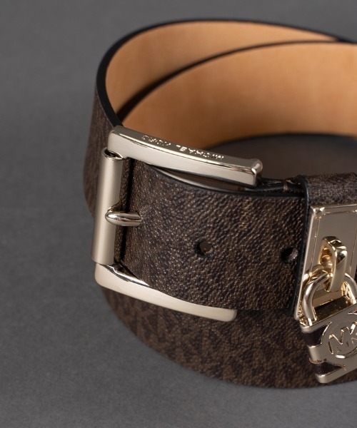 MICHAEL KORS（マイケルコース）の「"MICHAEL KORS" MICHAEL KORS Hamilton Lock Monogram Belt【Wo】【it】（ベルト・レディース・ブラウン・SMALL/MEDIUM/LARGE）」の6枚目の写真