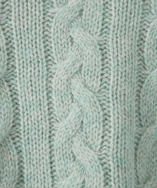 CITEN(シテン)の「<CITEN(シテン)>フィッシャーマンズ ニット(ニット/セーター・メンズ・ライトグレー/ダークグリーン/ライム/ナチュラル/ライトピンク・FREE)」の22枚目の写真