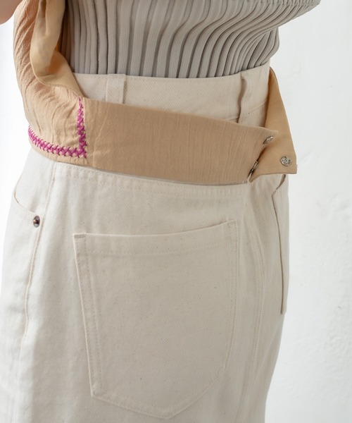 mystic(ミスティック)の「刺繍ポンチョトップス(シャツ/ブラウス・レディース・チャコールグレー/キャメル・FREE)」の21枚目の写真