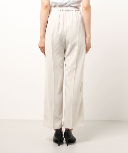 LOWRYS FARM（ローリーズファーム）の「カラーイージーワイドパンツ　957895（スラックス・レディース・アイボリー/ネイビー/カーキ・FREE）」の4枚目の写真