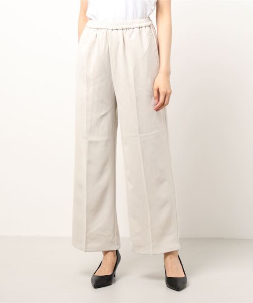 LOWRYS FARM（ローリーズファーム）の「カラーイージーワイドパンツ　957895（スラックス・レディース・アイボリー/ネイビー/カーキ・FREE）」の8枚目の写真
