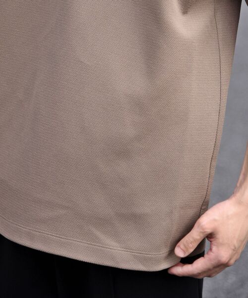 SHIPS（シップス）の「SHIPS: japan quality プリペラ調 リラックス Tシャツ（Tシャツ/カットソー・メンズ・ライトグレー/ブルー/キャメル・SMALL/MEDIUM/LARGE/X-LARGE）」の14枚目の写真