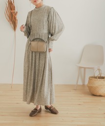 SENSE OF PLACE by URBAN RESEARCH | ストーンプリントウエストマークワンピース(ワンピース)