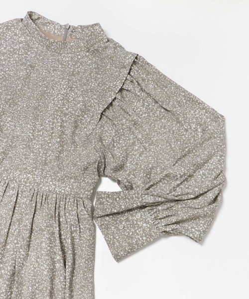 SENSE OF PLACE by URBAN RESEARCH(センスオブプレイスバイアーバンリサーチ)の「ストーンプリントウエストマークワンピース(ワンピース・レディース・ブラック系その他/ベージュ系その他・ONE)」の16枚目の写真