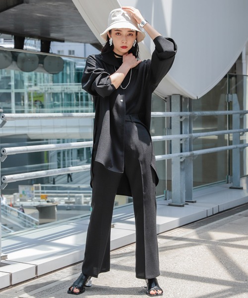 HARE（ハレ）の「ブリムクラッシュバケットハット(HARE)（ハット・レディース・アイボリー/ブラック・FREE）」の21枚目の写真