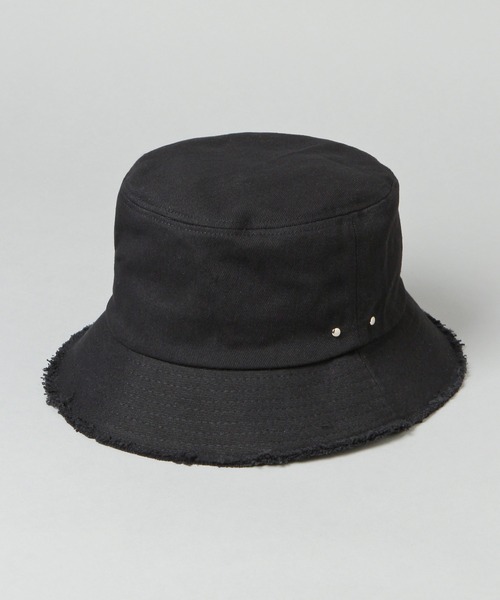 HARE（ハレ）の「ブリムクラッシュバケットハット(HARE)（ハット・レディース・アイボリー/ブラック・FREE）」の14枚目の写真