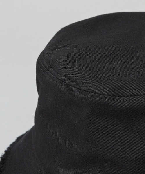 HARE（ハレ）の「ブリムクラッシュバケットハット(HARE)（ハット・レディース・アイボリー/ブラック・FREE）」の15枚目の写真