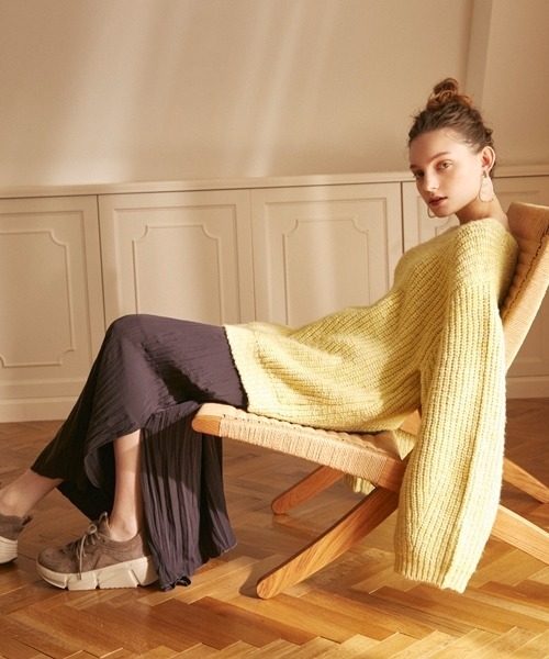 emmi メランジニットジャケット　新品未使用 13WND254038_p_34_LL.jpg