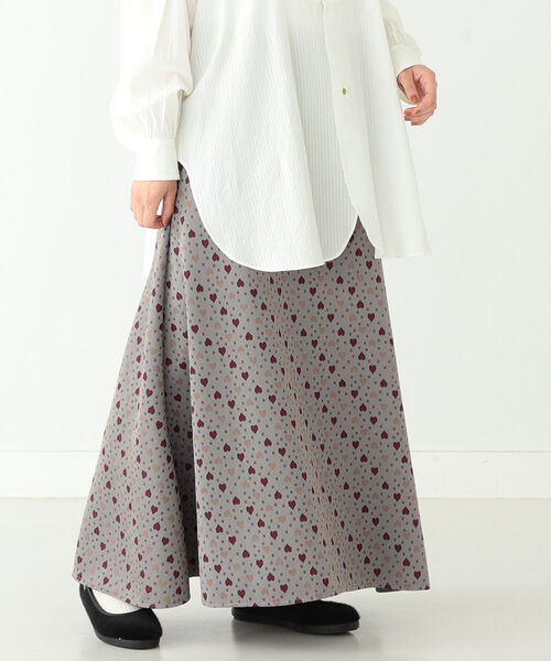 BEAMS BOY（ビームスボーイ）の「BEAMS BOY / ジャカード スカート（スカート・レディース・サックスブルー/グリーン・ONE SIZE）」の13枚目の写真