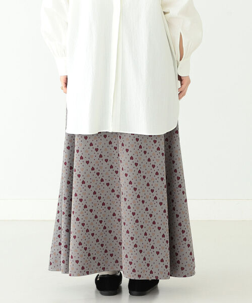 BEAMS BOY（ビームスボーイ）の「BEAMS BOY / ジャカード スカート（スカート・レディース・サックスブルー/グリーン・ONE SIZE）」の16枚目の写真