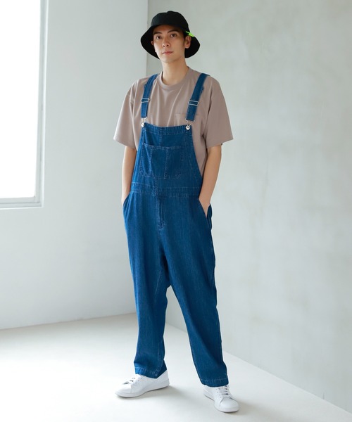 セール】デニムオーバーオール / 215221（サロペット/オーバーオール