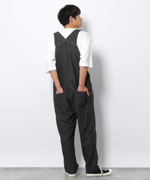 LAKOLE（ラコレ）の「デニムオーバーオール / 215221（サロペット/オーバーオール・メンズ・ブラック/ネイビー・MEDIUM/LARGE）」の17枚目の写真