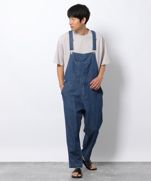 LAKOLE（ラコレ）の「デニムオーバーオール / 215221（サロペット/オーバーオール・メンズ・ブラック/ネイビー・MEDIUM/LARGE）」の20枚目の写真