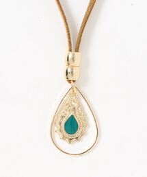 ドロップエスニックネックレス