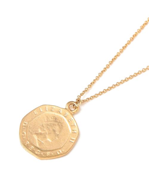 SHIPS any(シップス エニィ)の「SHIPS any: コイン モチーフ ネックレス◇(ネックレス・レディース・シルバー/ゴールド・ONE SIZE)」の7枚目の写真