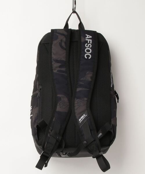 AVIREX（アヴィレックス）の「【AVIREX FLYER'S】リーコンスクエア バックパック/ RECON SQUARE BACK PACK（バックパック/リュック・レディース・ホワイト/Black・FREE）」の5枚目の写真