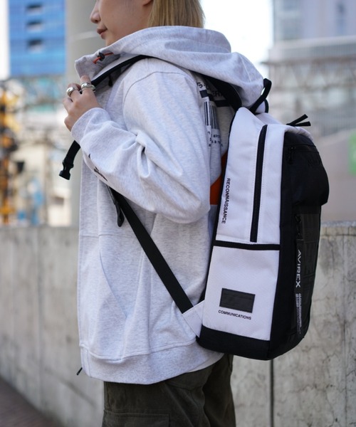 AVIREX（アヴィレックス）の「【AVIREX FLYER'S】リーコンスクエア バックパック/ RECON SQUARE BACK PACK（バックパック/リュック・レディース・ホワイト/Black・FREE）」の15枚目の写真