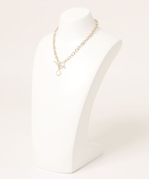 Kastane（カスタネ）の「【fiw.】ケシパール×チェーンネックレス（ネックレス・レディース・ゴールド/シルバー・FREE）」の9枚目の写真