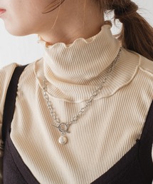 Kastane | 【fiw.】ケシパール×チェーンネックレス(ネックレス)