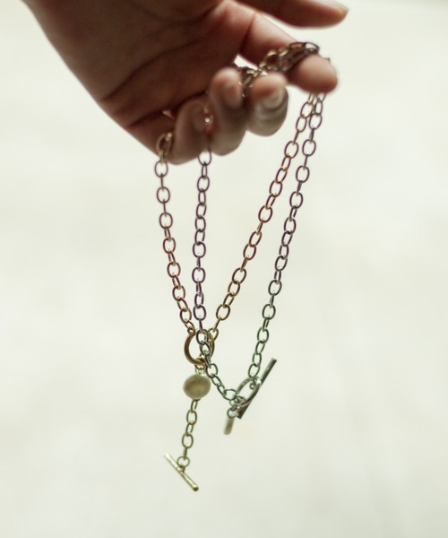 Kastane（カスタネ）の「【fiw.】ケシパール×チェーンネックレス（ネックレス・レディース・ゴールド/シルバー・FREE）」の20枚目の写真