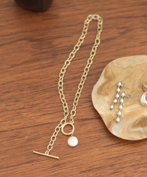 Kastane（カスタネ）の「【fiw.】ケシパール×チェーンネックレス（ネックレス・レディース・ゴールド/シルバー・FREE）」の10枚目の写真