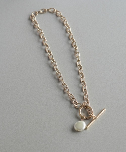 Kastane（カスタネ）の「【fiw.】ケシパール×チェーンネックレス（ネックレス・レディース・ゴールド/シルバー・FREE）」の18枚目の写真