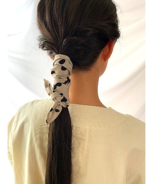 mou(モウ)の「ダルメシアン柄ヘアリボン(その他ヘアアクセサリー・レディース・ブラック/ブラウン/ベージュ・FREE)」の16枚目の写真