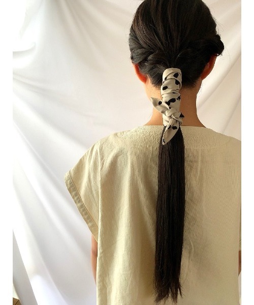 mou(モウ)の「ダルメシアン柄ヘアリボン(その他ヘアアクセサリー・レディース・ブラック/ブラウン/ベージュ・FREE)」の13枚目の写真