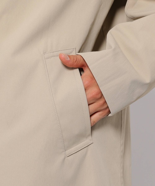 LAKOLE（ラコレ）の「ドビーダブルBIGコート / 218472（トレンチコート・メンズ・ブラック/ブラウン/ベージュ・MEDIUM/LARGE）」の21枚目の写真