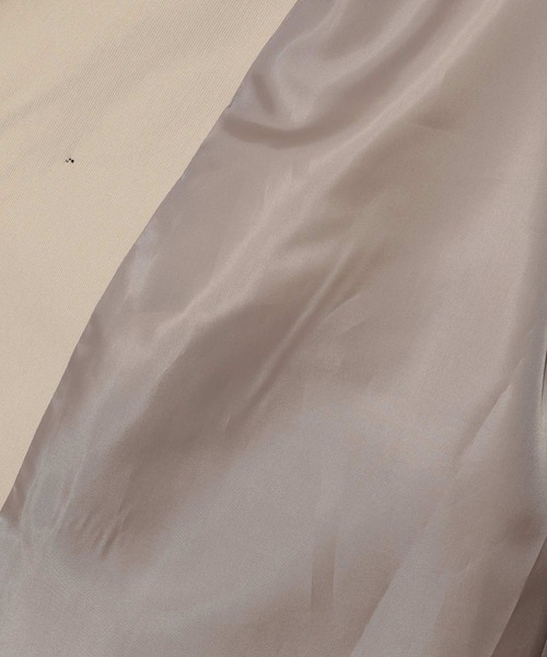 LAKOLE（ラコレ）の「ドビーダブルBIGコート / 218472（トレンチコート・メンズ・ブラック/ブラウン/ベージュ・MEDIUM/LARGE）」の7枚目の写真