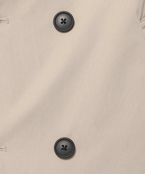 LAKOLE（ラコレ）の「ドビーダブルBIGコート / 218472（トレンチコート・メンズ・ブラック/ブラウン/ベージュ・MEDIUM/LARGE）」の11枚目の写真