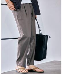 green label relaxing | ＜green label relaxing＞ウォッシャブルTWサージ2P/UP9分丈 パンツ -ストレッチ-(その他パンツ)