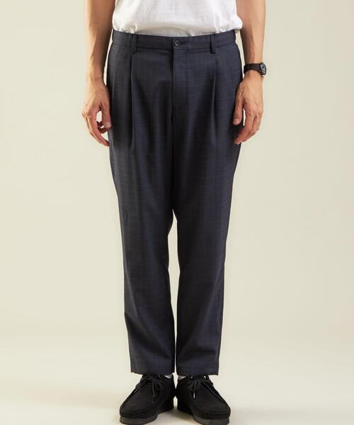 green label relaxing（グリーンレーベルリラクシング）の「OLT TWサージ 2P 9分丈 テーパード ユーティリティー パンツ -ウォッシャブル・ストレッチ-（その他パンツ・メンズ・ネイビー/モカ/その他1/ダークグレー・S/M/XL/L）」の14枚目の写真