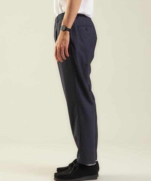 green label relaxing（グリーンレーベルリラクシング）の「OLT TWサージ 2P 9分丈 テーパード ユーティリティー パンツ -ウォッシャブル・ストレッチ-（その他パンツ・メンズ・ネイビー/モカ/その他1/ダークグレー・S/M/XL/L）」の15枚目の写真