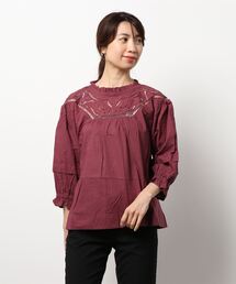 Samansa Mos2 | カットワークブラウス(シャツ/ブラウス)