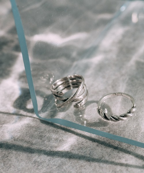 Ressaca（レサーカ）の「シルバー925 2点セット フリーサイズ リング（リング・レディース・A/B/C/D/E/F/G/H/I/J/K・FREE）」の12枚目の写真