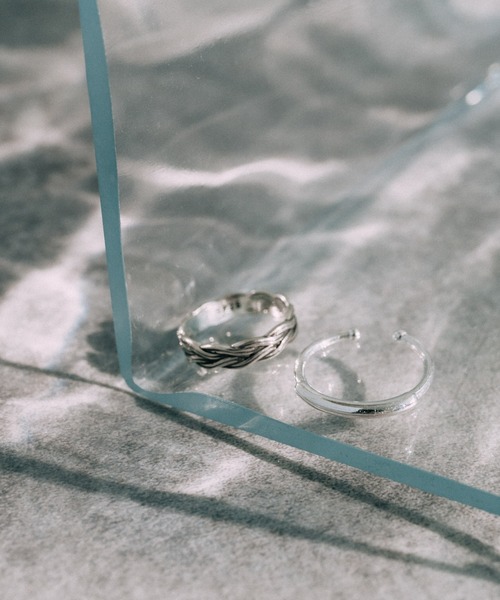 Ressaca（レサーカ）の「シルバー925 2点セット フリーサイズ リング（リング・レディース・A/B/C/D/E/F/G/H/I/J/K・FREE）」の13枚目の写真