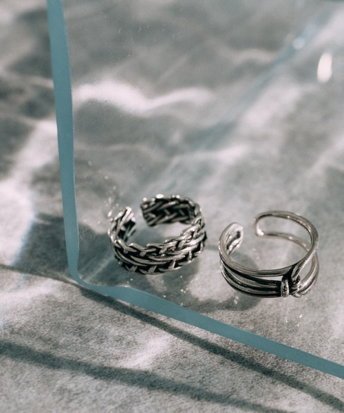 Ressaca（レサーカ）の「シルバー925 2点セット フリーサイズ リング（リング・レディース・A/B/C/D/E/F/G/H/I/J/K・FREE）」の16枚目の写真