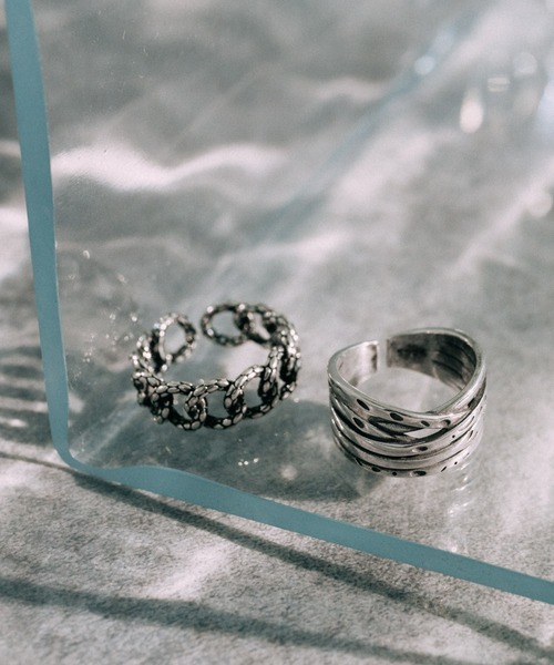 Ressaca（レサーカ）の「シルバー925 2点セット フリーサイズ リング（リング・レディース・A/B/C/D/E/F/G/H/I/J/K・FREE）」の18枚目の写真
