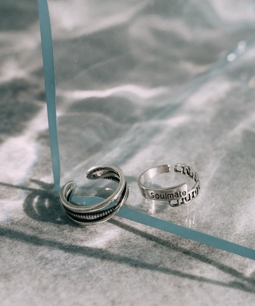 Ressaca（レサーカ）の「シルバー925 2点セット フリーサイズ リング（リング・レディース・A/B/C/D/E/F/G/H/I/J/K・FREE）」の21枚目の写真