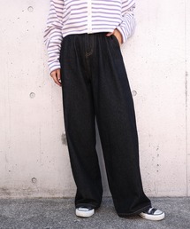 one after another NICE CLAUP | デニムワイドパンツ(デニムパンツ)