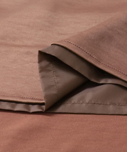 KBF+(ケービーエフプラス)の「KBF+ サテンストレートスカート∴(スカート・レディース・ライトグレー/ライトブルー/ブラウン・ONE)」の18枚目の写真